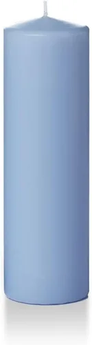 Vista 69 de Yummi - Velas redondas de pilar blancas de 3 pulgadas x 4 pulgadas, 3 por paquete