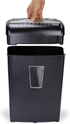 Vista 3 de Aurora High Security – Trituradora profesional de papel/CD/tarjetas de crédito.