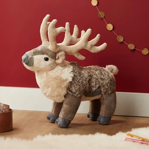 Vista 2 de Wild Republic Reindeer Plush, Stuffed Animal, Plush Toy, Kids Gifts, Animal Plush, 12-inches
