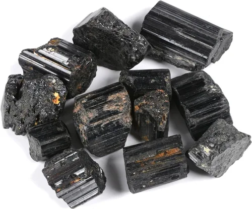 Vista 12 de Piedras de bolsillo curativas de cristal natural pulido, 3.53 oz, colección Rock