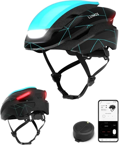 Vista 15 de Lumos Casco de bicicleta ultra inteligente Luces LED delanteras y traseras personalizables con señales de giro Cascos de bicicleta de carretera
