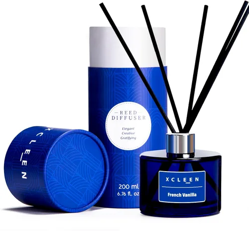 Vista 9 de Xcleen juego de difusor de carrizo, difusor de aceite perfumado Aqua Breeze con varillas, difusores de fragancia para el hogar de larga duración