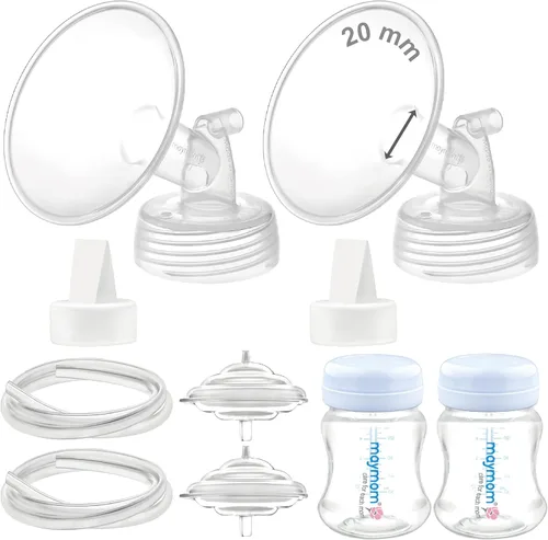 Vista 20 de Maymom Piezas de la bomba Compatibles con Spectra S2 S1, tubo de la válvula de la brida de 13mm, protector contra reflujo de la botella, no son