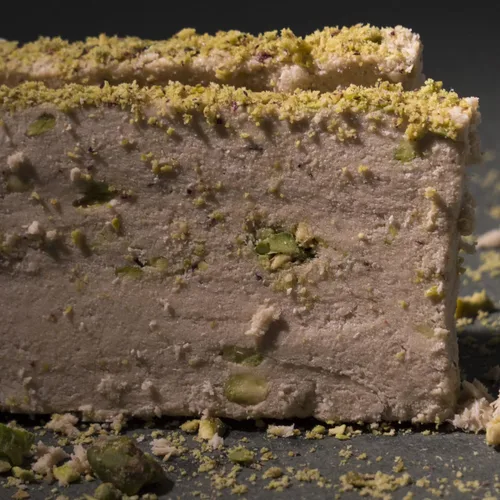Vista 5 de HEBEL & CO Pistachio Nigella Halva - 8 onzas Certificado USDA orgánico, sin gluten, Kosher y vegano