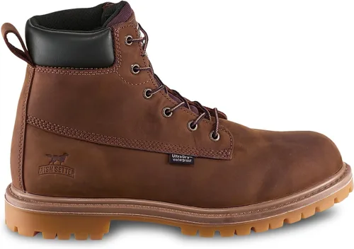 Vista 3 de Irish Setter, Hopkins, para hombre, 6 pulgadas, impermeable, puntera de seguridad de aluminio, bota de trabajo