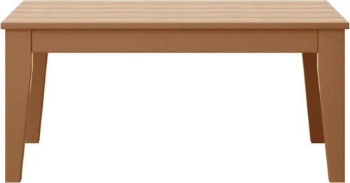 Vista 18 de WestinTrends Malibu - Mesa de centro rectangular de polietileno de alta densidad para exteriores, color negro