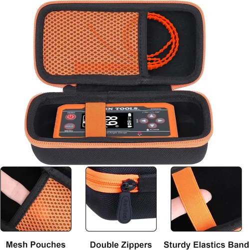 Vista 3 de Aenllosi Estuche rígido de transporte compatible con Klein Tools 935DAGL nivel digital (para Klein Tools 935DAGL)