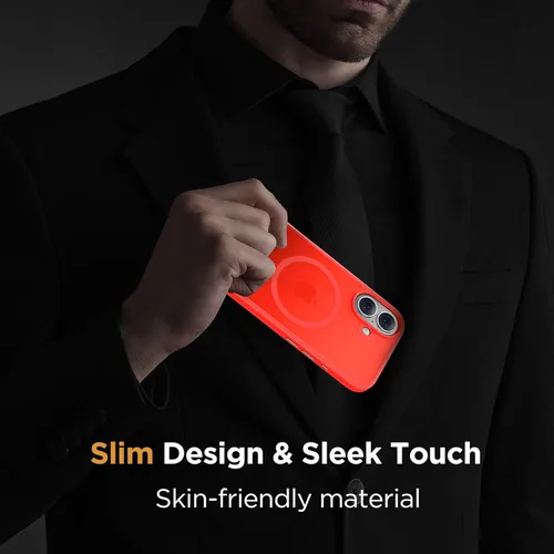 Vista 412 de Miracase - Funda magnética para iPhone 13 de 6.1 pulgadas (compatible con MagSafe) (con 2 protectores de pantalla), protección de grado militar