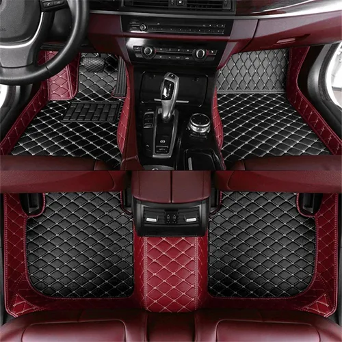 Vista 11 de Alfombra de piso de coche para A B C CLA CLS CLK GLE GLS GLA GLB GLC GLK GL ML G S SL CL SLC R SLK EQA EQB EQC EQS EQE Alfombras impermeables