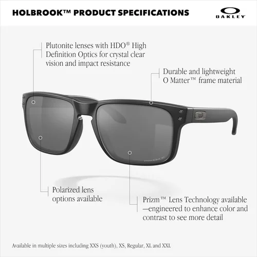 Vista 5 de Oakley Mens OO9102 Holbrook NFL Collection Square Sunglasses