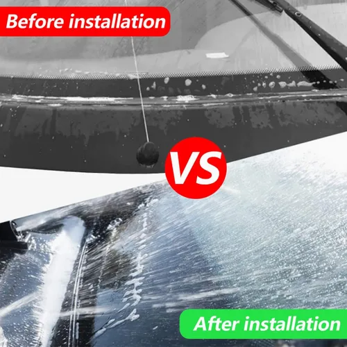 Vista 6 de AUCELI Juego de 17 piezas de kit de manguera limpiaparabrisas, 12 conectores de manguera, manguera de líquido limpiaparabrisas de 5M, 2 boquillas