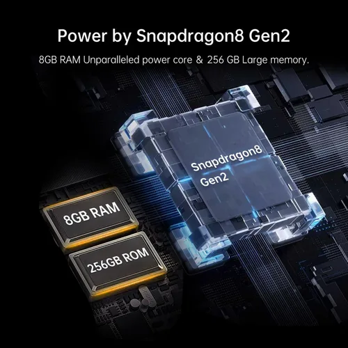 Vista 8 de C24U - Teléfono celular desbloqueado Android 14, 8GB+256GB Octa-core Smartphone, batería de 6800 mAh, teléfono móvil de carga rápida, pantalla FHD+