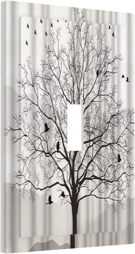 Vista 40 de Placa de pared de 1 cuadrilla, diseño de playa, océano, amanecer, mar, atardecer, cubierta de interruptor de luz en blanco, decorativo, sin