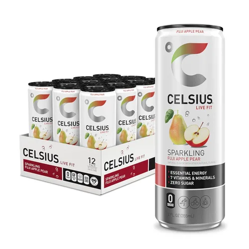 Vista 24 de CELSIUS Sparkling Fantasy Vibe, bebida energética esencial funcional, 12 onzas líquidas (paquete de 12)