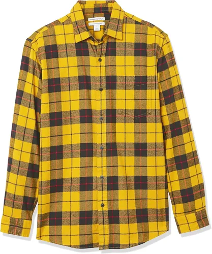 Vista 7 de Tienda Essentials - Camisa de franela para hombre, de manga larga