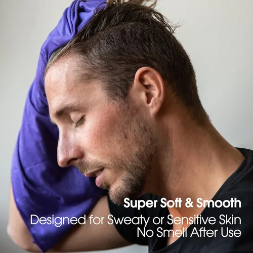 Vista 5 de 4Monster Toalla de camping súper absorbente, toalla de microfibra de secado rápido, ultra compacta y suave, toalla de viaje ligera para mochileros