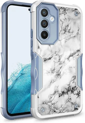 Vista 11 de Rosebono Compatible con Samsung Galaxy S23, funda híbrida de doble capa con diseño gráfico resistente para Samsung Galaxy S23 (atrapasueños)