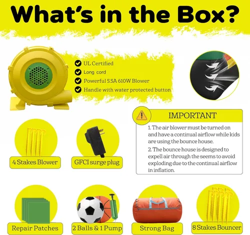 Vista 5 de Casa recreativa para brincar de Island Hopper Sports & Hops