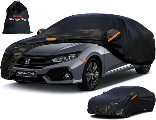 Vista 23 de Kayme Cubierta de auto SUV de 7 capas ajuste personalizado para BMW X1 (2009-2025), impermeable, para todo tipo de clima, para automóviles, cubierta