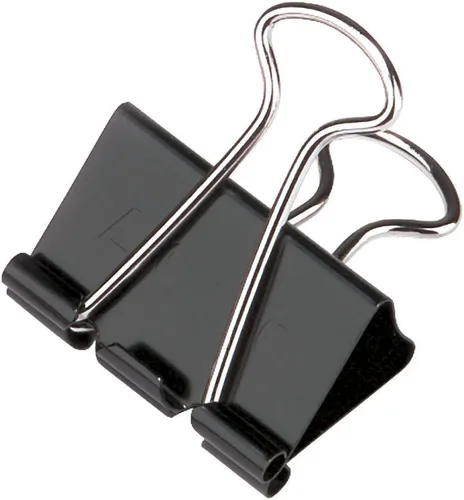 Vista 7 de ACCO 72062 - Clips para carpeta, medianos, color negro, 12 por caja, 2 cajas