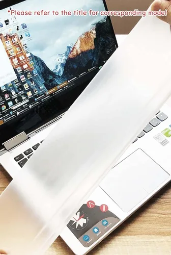 Vista 4 de Paquete de 2 protectores de película, compatibles con CHUWI CoreBook Xe de 15.6 pulgadas de silicona para teclado
