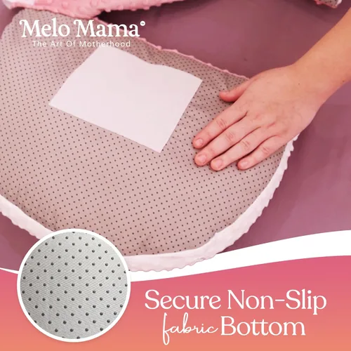 Vista 6 de Almohada de cuña de embarazo, almohada de maternidad, almohada portátil de embarazo, es adecuada para espalda y caderas, ideal para dormir