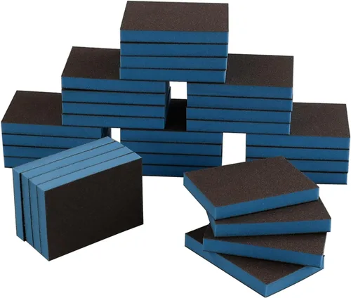 Vista 7 de 32 paquetes de esponja de lijado, bloques de lijado húmedo y seco