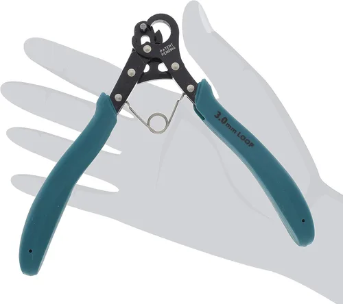 Vista 8 de The Beadsmith Paquete combinado de 1 paso, alicates de bucle de 0.089 in y 0.118 in, alambre de manualidades de 0.85-0.63 oz, crea instantáneamente