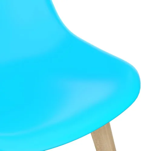 Vista 7 de Estilo moderno, sillas de comedor, silla de comedor, silla de mesa de comedor, silla auxiliar de comedor, silla individual, silla de recepción