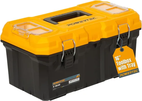 Vista 10 de POWERTEC Caja de herramientas con inserto de espuma, organizador de herramientas de espuma para Bosch L-Boxx 2, inserto personalizable para maletín