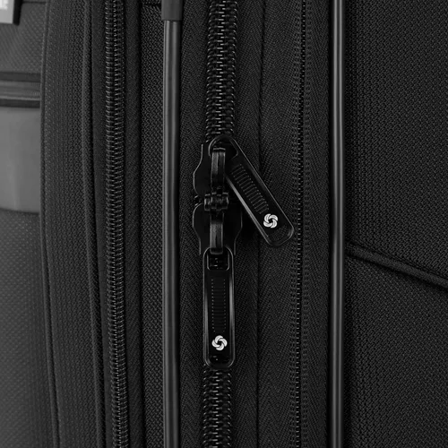 Vista 6 de Samsonite Ascella 3.0 Softside - Maleta expandible con ruedas giratorias, Sapphire Blue, Ascella 3.0 Softside - Maleta expandible con ruedas