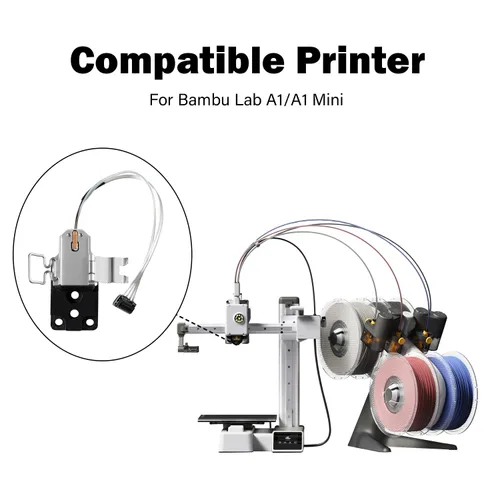 Vista 10 de A1/A1 Mini Hotend Calefacción Kit Componente con Calentador de Cerámica