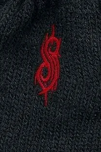 Vista 4 de Slipknot Tribal S - Guantes de punto negros, Negro
