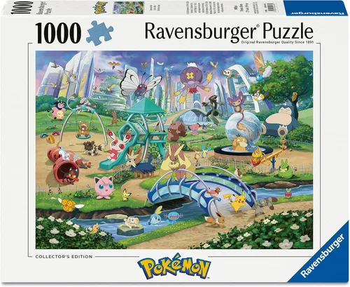 Vista 2 de Ravensburger Pokémon Breakout 1 - Rompecabezas de 1000 piezas para adultos