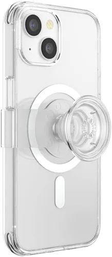 Vista 11 de PopSockets Funda para iPhone 14 Pro con Agarre Telefónico y Deslizador Compatible con MagSafe, Funda para iPhone 14 Pro, Carga Inalámbrica