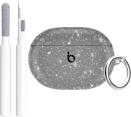 Vista 9 de Aircawin Funda transparente para Beats Studio Buds Plus 2021, para Beats Buds Cover 2023, TPU suave de protección completa para Beats Studio Buds+