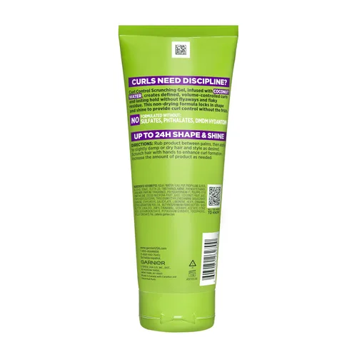 Vista 11 de Garnier Fructis Style Curl Scrunch Gel de control para dar forma y brillo, 6.8 onzas líquidas, 3 unidades (el embalaje puede variar)