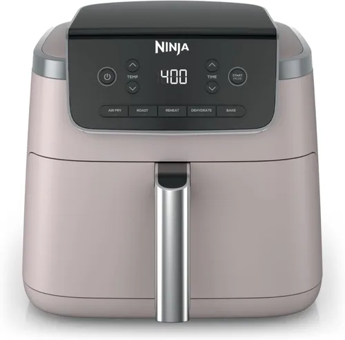 Vista 17 de Ninja Freidora de aire 4 en 1 Pro: freír al aire, asar, recalentar, deshidratar Capacidad de 5QT, cabe hasta 4 libras de papas fritas
