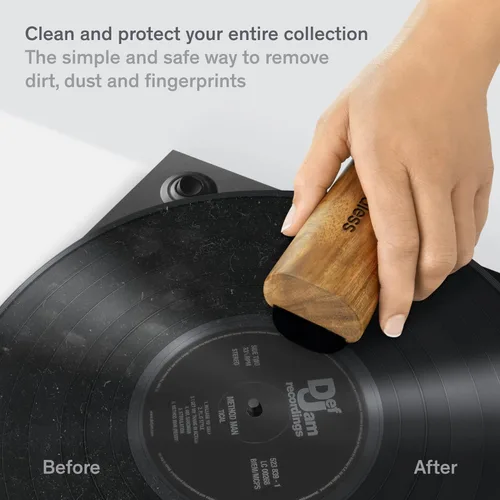 Vista 2 de Boundless Audio Kit de Limpieza de Discos de Vinilo - Kit Limpiador de Vinilo 5 en 1 Incluye Cepillo para Discos, Limpiador de Aguja, Solución