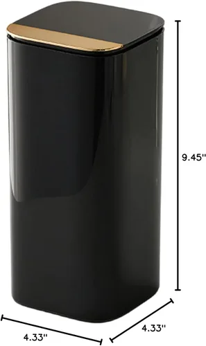 Vista 10 de Envase de moda del cepillo del maquillaje con elevación automática y portátil protector para el maquillaje B de los entusiastas de la belleza