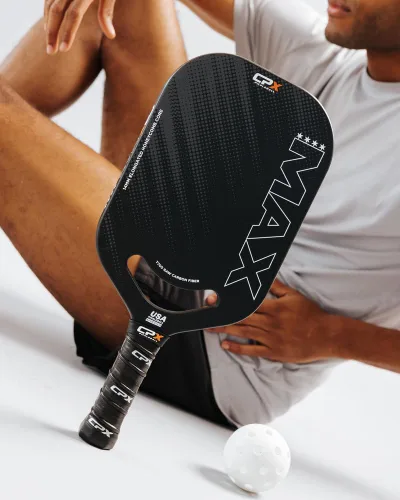 Vista 8 de CPX MAX T700 - Raqueta alargada de fibra de carbono cruda, grado profesional