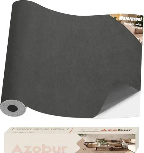 Vista 48 de Azobur Parche de terciopelo, parche rectangular autoadhesivo de tela de franela, terciopelo antiarañazos, disponible en diferentes colores, de 8 x
