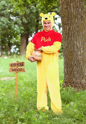 Vista 2 de Disguise Disfraz de Winnie the Pooh Deluxe para adultos
