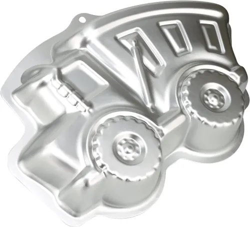 Vista 5 de Sadyfon Molde para Tartas con Forma de Camión y Coche de Aluminio 3D, Moldes para Tartas para Decorar, Molde para Tartas de Cumpleaños, Boda