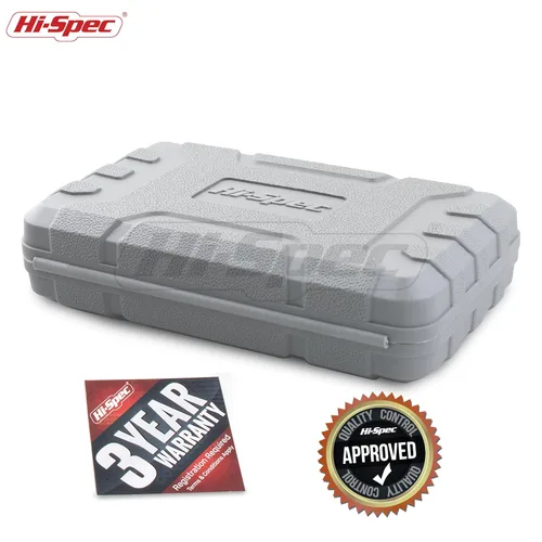 Vista 7 de Hi-Spec Juego de 21 piezas de sierras de agujero para madera, puntas de clavo y brocas de pala. Accesorios de herramientas de perforación DIY