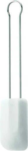 Rosle - Espátula flexible de acero inoxidable y silicona, 10.0in