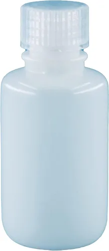 Vista 10 de Botellas de reactivo de HDPE de boca estrecha de 2.0 fl oz, 2 onzas, con tapas de polipropileno, paquete de 20