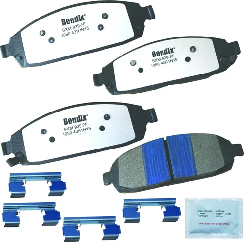 Vista 155 de Pastillas de freno Bendix Fleet Metlok MKD52FM para Apollo, Centurion, Century, Chasis Comercial, Electra, Estate Wagon, GS, 50, 400, 455, LeSabre