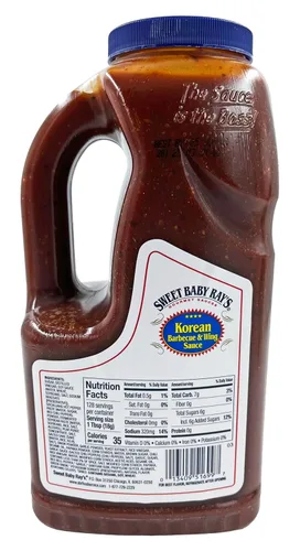 Vista 3 de Sweet Baby Ray's Salsa coreana para barbacoa y alas, 64 oz