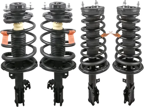 Vista 18 de MOSTPLUS Juego de amortiguador y resorte de puntal delantero compatible para Toyota Avalon 2012-2017 172941/172940, resorte helicoidal, 2 piezas